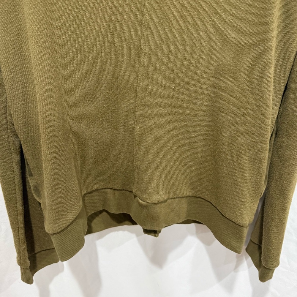 Banks Journal Organic Cotton Cardigan Snap Front Minimalist Streetwear Large - Picture 10 of 11